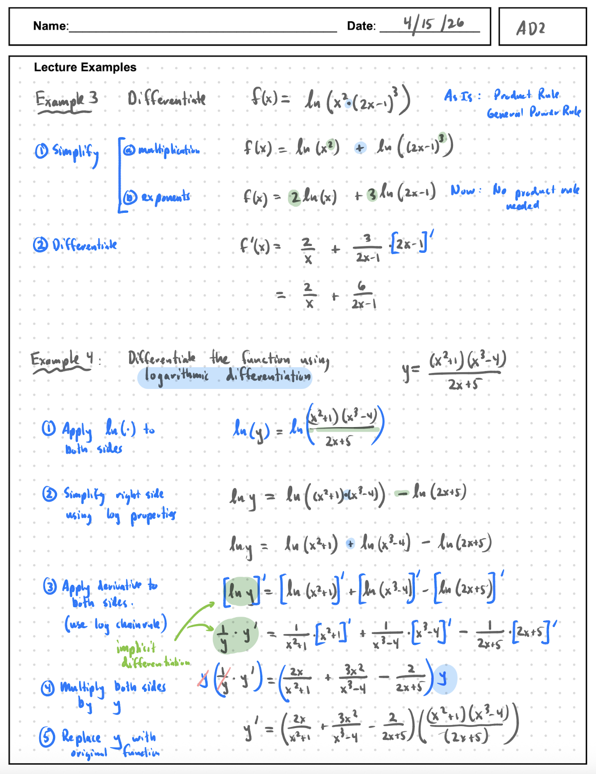 AD2 Notes page 3