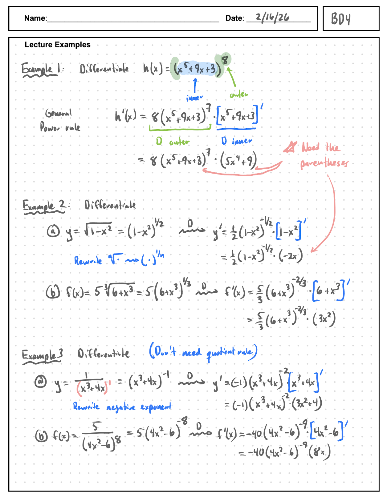 BD4 Notes page 2