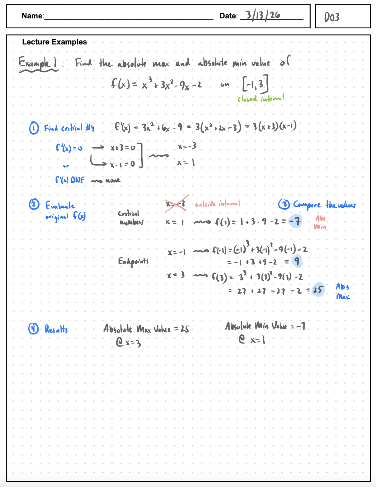 DO3 Notes page 2