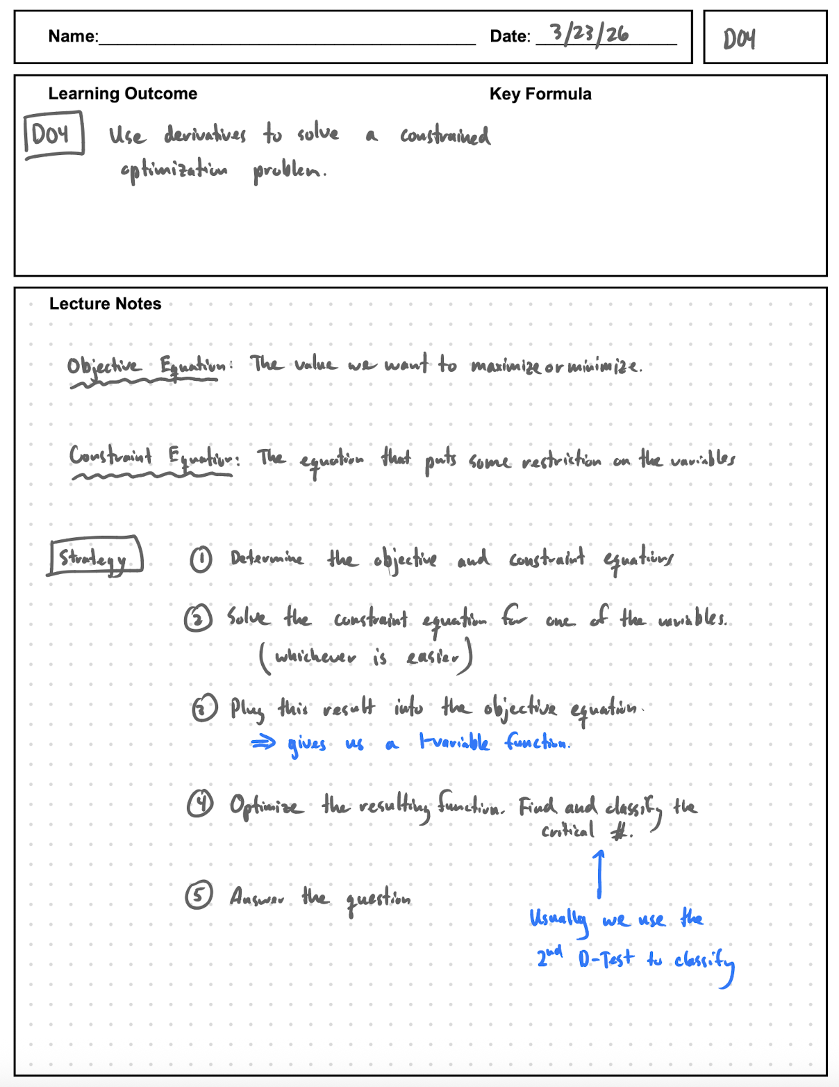 DO4 Notes page 1