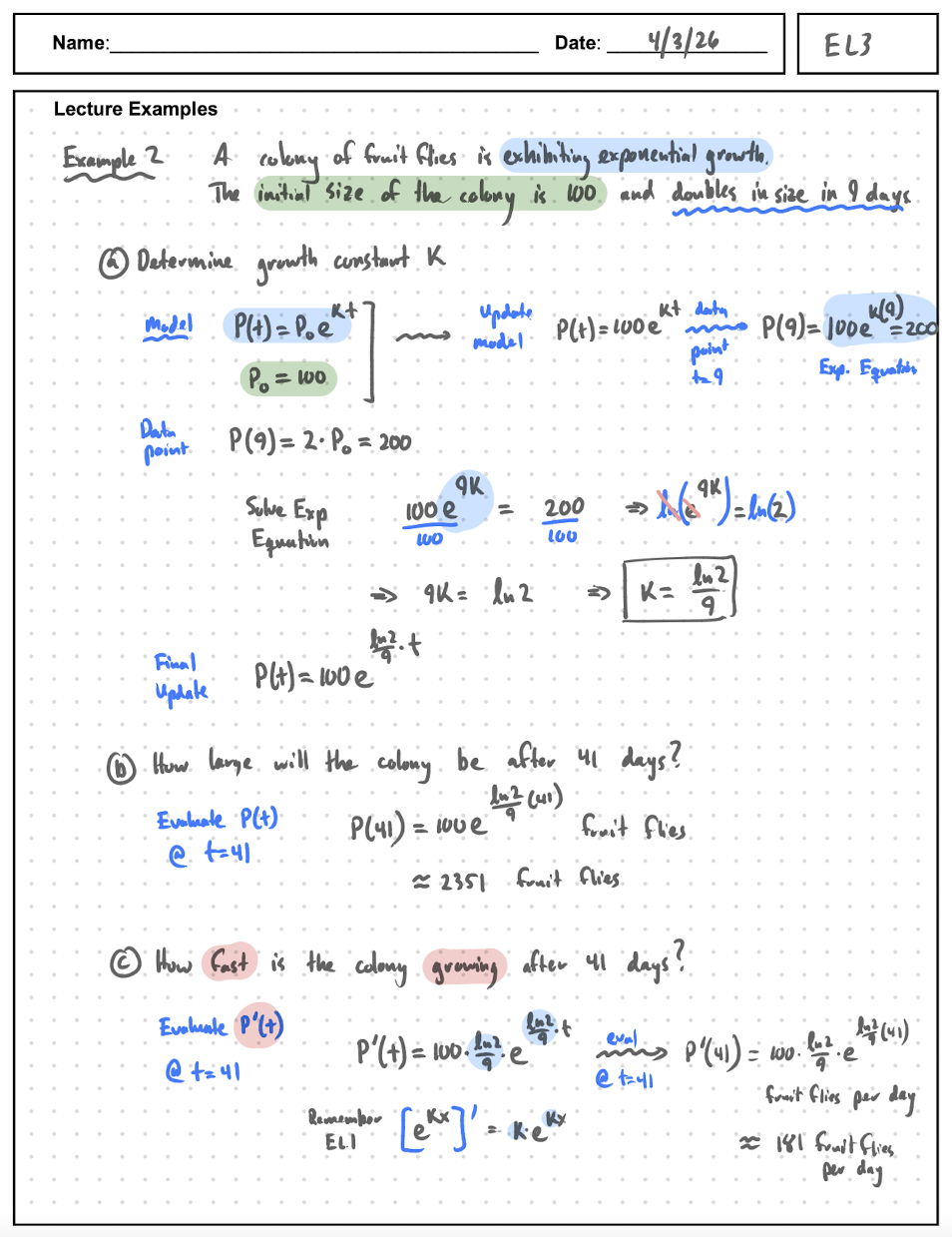 EL3 Notes page 3