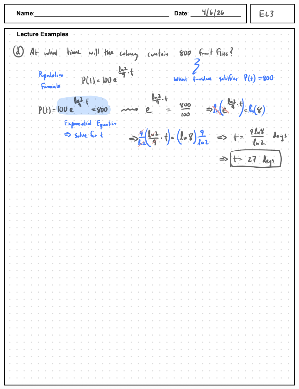 EL3 Notes page 4