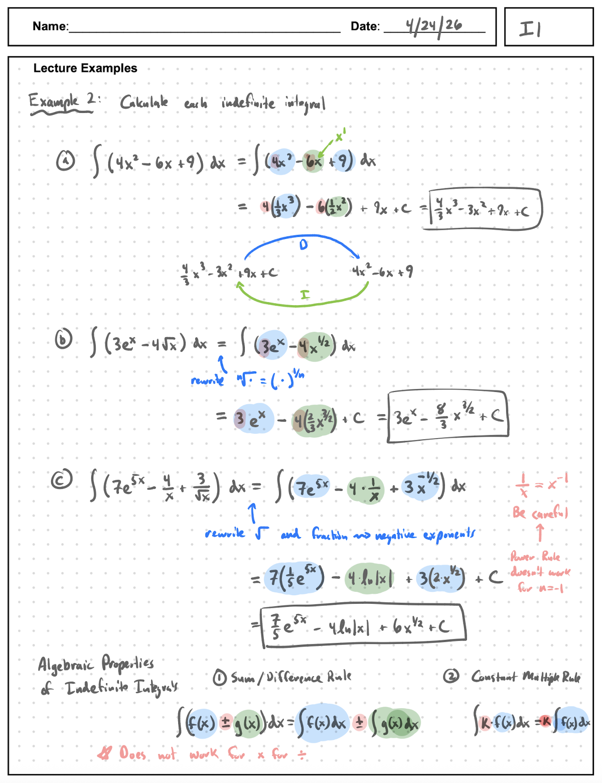 I1 Notes page 3