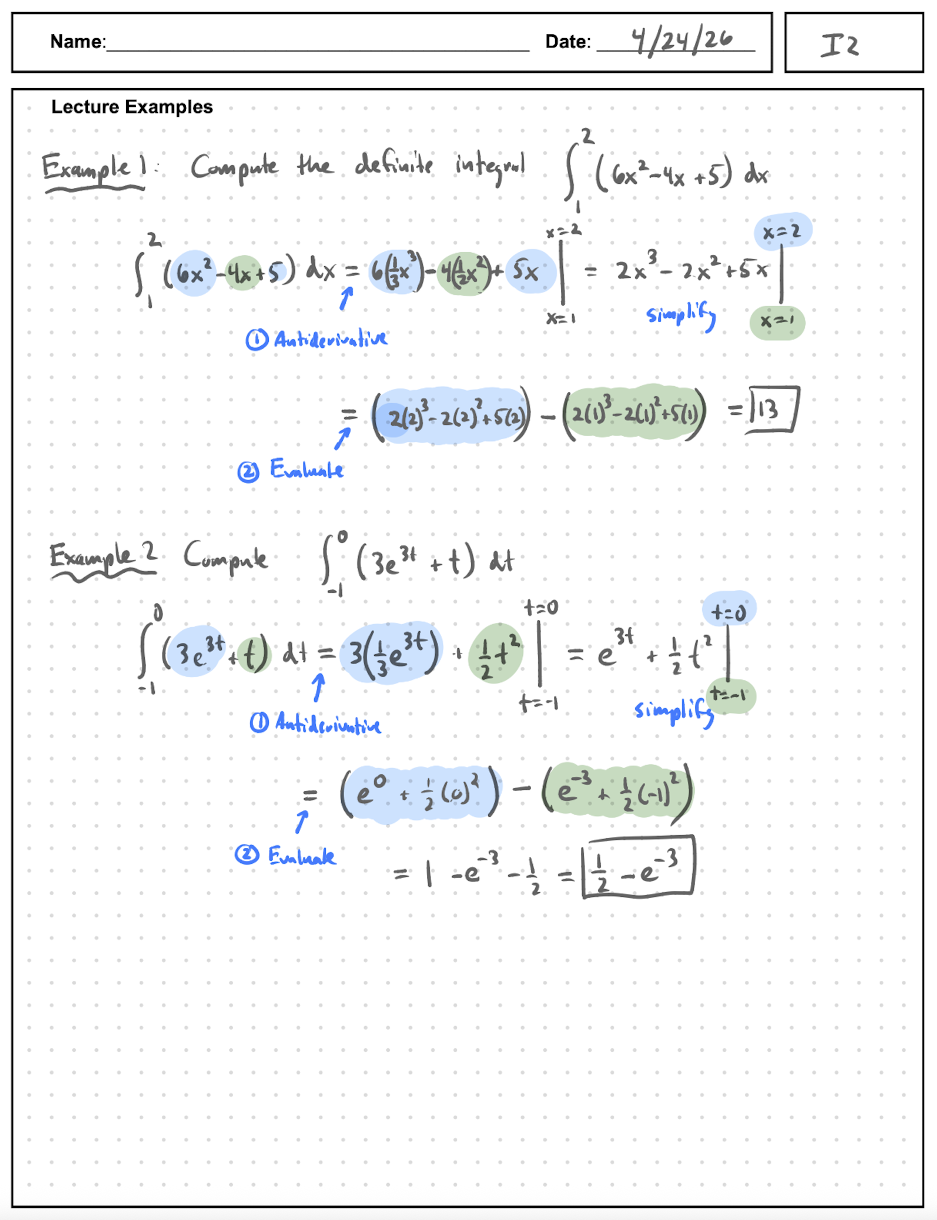 I2 Notes page 2