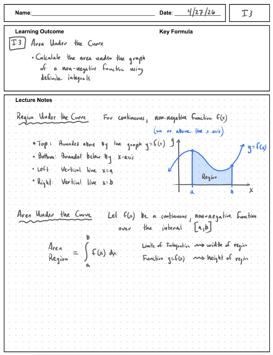 I3 Notes page 1